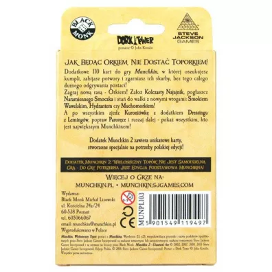 Munchkin 2. Wielosieczny top�r Black Monk