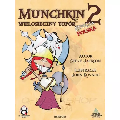 Munchkin 2. Wielosieczny top�r Black Monk