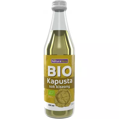 NaturaVena Sok z kapusty kiszonej 250 ml Bio