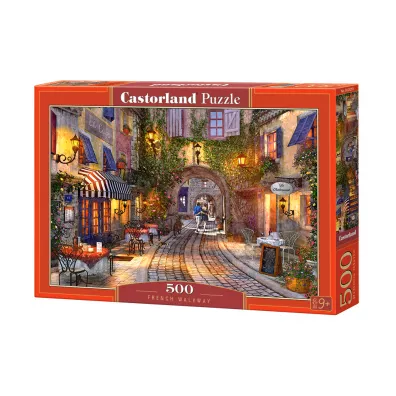 Puzzle 500 el. Francuski chodnik Castorland