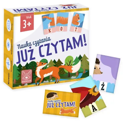 JU� CZYTAM 3   NAUKA CZYTANIA Kangur