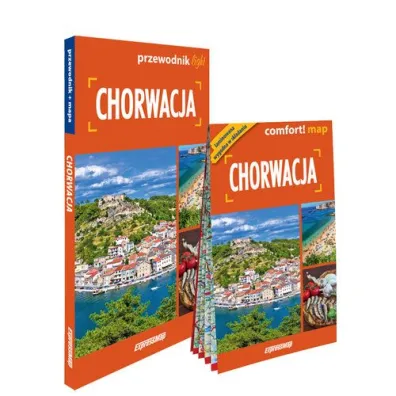 Chorwacja light: przewodnik + mapa w.2025 - Ewelina Szeratics
