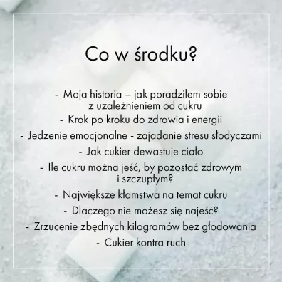 Metoda na cukier. Jak przesta je sodycze i czu si wietnie w swoim ciele