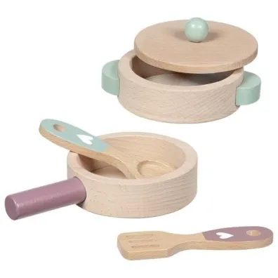 Zestaw kuchenny drewniany Kitchen love Goki
