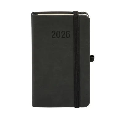 Kalendarz 2026 Memofix A6 TDW czarny Antra