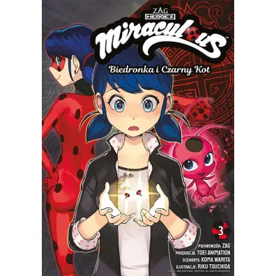 Biedronka i Czarny Kot. Miraculous. Tom 3 - Koma Warita, Riku Tsuchida