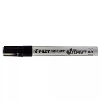 Pilot Marker olejny B srebrny