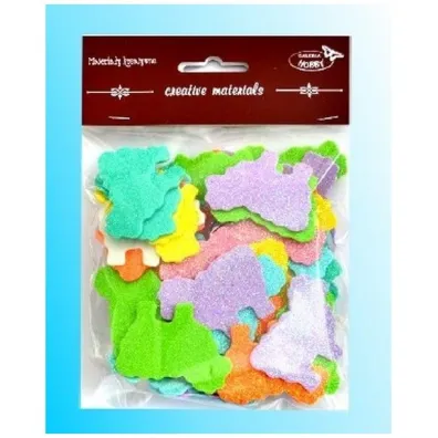 Galeria Hobby Baranki brokatowe 60szt 60 szt.