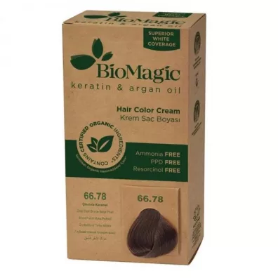 Biomagic Farba do w�os�w bardzo ciemny per�owy blond 66.78 250 g