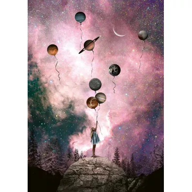 Puzzle 1000 el. T�sknota za planet� Schmidt