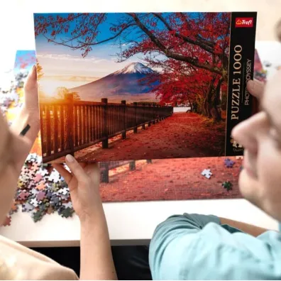 Puzzle 1000 el. G�ra Fuji, Japonia Trefl
