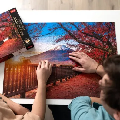 Puzzle 1000 el. G�ra Fuji, Japonia Trefl