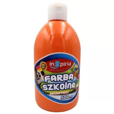 InSpiria Farba szkolna pomara�czowa 500 ml