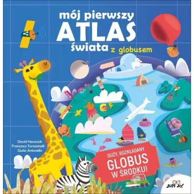M�j pierwszy atlas �wiata z globusem