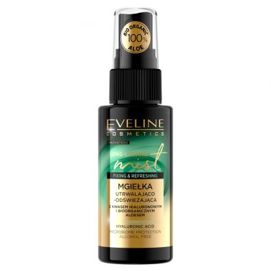 Eveline Cosmetics Long-Lasting Mist mgieka utrwalajco-odwieajca Bio Aloes 50 ml