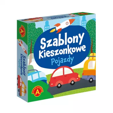Pojazdy. Szablony kieszonkowe Alexander