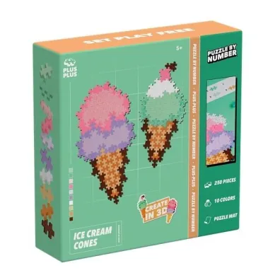 Klocki Plus-Plus puzzle by number lody 250el