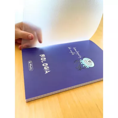 Herlitz Zeszyt A5 Eco PP Biologia kratka 60 kartek