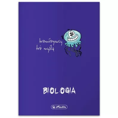 Herlitz Zeszyt A5 Eco PP Biologia kratka 60 kartek