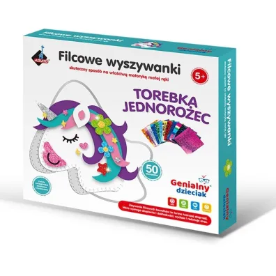 Filcowe wyszywanki - torebka jednoro�ec Askato
