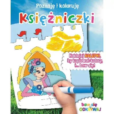 Ksi�niczki. Poznaj� i koloruj�