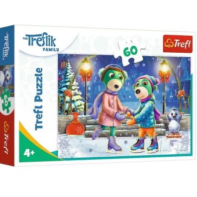 Puzzle 60 el. Zima u Treflik�w