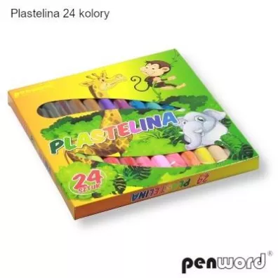 Penword Plastelina 24 szt.