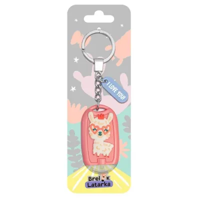 Be-Happy Gifts Brelok 3D z latark� - I Love you!
