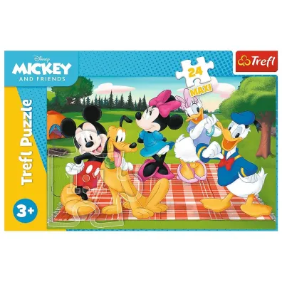 Puzzle 24 el. Maxi Ulubiona Myszka Miki Trefl
