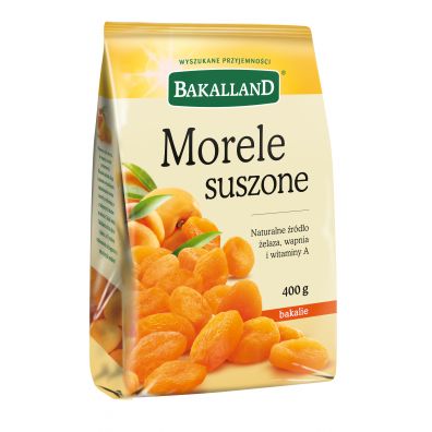 Bakalland Morele suszone cae owoce 400 g
