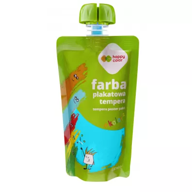 Happy Color Farba plakatowa tempera turkusowy 100 ml