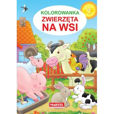 Kolorowanka Zwierz�ta na wsi