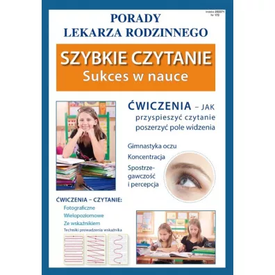 Szybkie czytanie. Sukces w nauce. Porady lekarza rodzinnego - Agnieszka Umi�ska