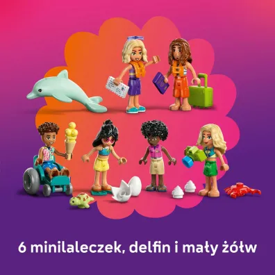 LEGO Friends Rodzinne wakacje na pla�y 42673