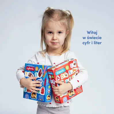 CzuCzu Puzzle do pary Cyferki 3+ Bright Junior Media