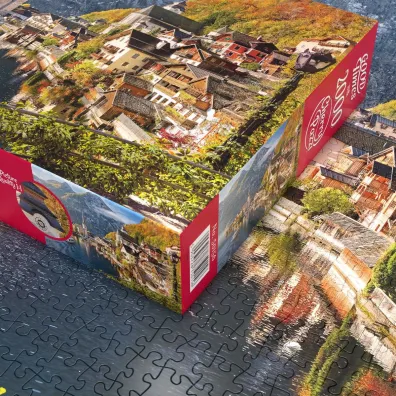 Puzzle 2000 el. Hallstatt in the Morning Light CherryPazzi