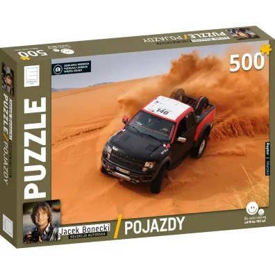 Puzzle 500 el. Pojazdy. Ci�ar�wka. Jacek Bonecki Edipresse Ksi��ki - Jacek Bonecki