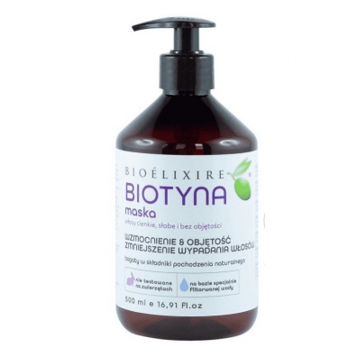 Bioelixire Biotyna Maska do włosów 500 ml
