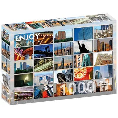 Puzzle 1000 el. Nowy Jork, USA Enjoy
