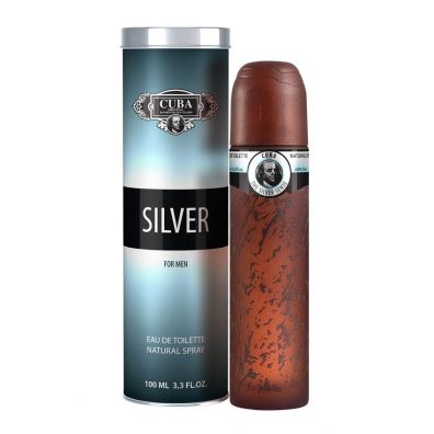 Cuba Original Cuba Silver For Men woda toaletowa dla mczyzn spray 100 ml