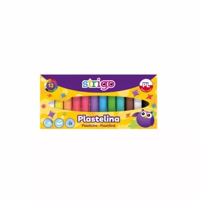 Strigo Plastelina 12 szt.