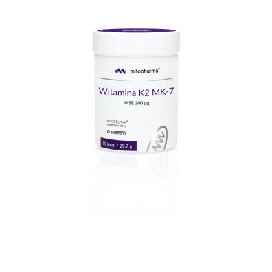 Dr. Enzmann Mse Witamina K2 MK-7 MSE suplement diety 90 kaps.