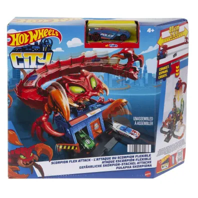 Hot Wheels. City Pu�apka skorpiona Zestaw tematyczny HDR32 Mattel