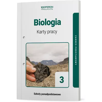 Biologia 3. Karty pracy. Zakres podstawowy. Szko�y ponadpodstawowe - Jolanta Loritz-Dobrowolska