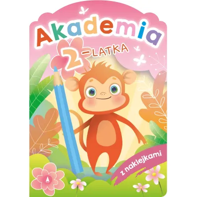 Ksi��eczka edu. A4 Akademia 2-latka  NAKLEJKI SKRZAT 076967 SK