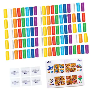 Okto Zestaw kolorowej ciastoliny 96el 8 kolor�w