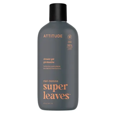 Attitude SUPER LEAVES, �el pod prysznic, dla m�czyzn 415 ml