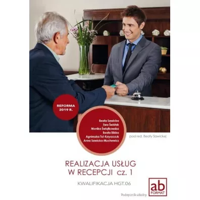 Realizacja usug w recepcji. Cz 1 - Beata Sawicka