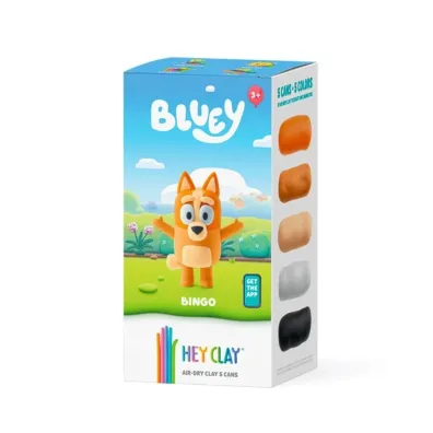 Pakiet: Bluey. Wi�cej bajek 5 minut przed snem, Bluey i Bingo. Ksi��ka kucharska Wytwornej Restauracji, Hey Clay - Bluey