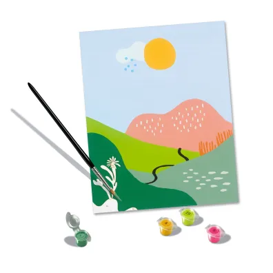 Ravensburger Malowanie po numerach CreArt - Minimalistyczny krajobraz 3 24x30cm